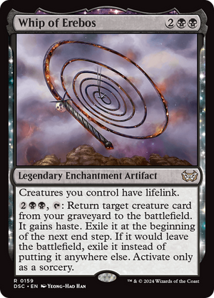 Whip of Erebos (DSC-159) - Duskmourn: House of Horror Commander - Poke-Collect