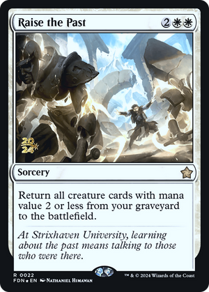 Raise the Past (PRE-022) - Foundations Promos Foil - Poke-Collect