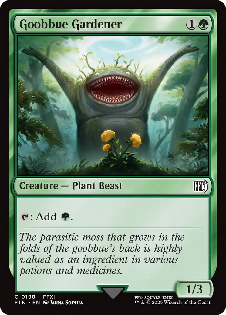 Goobbue Gardener (FIN-188) - FINAL FANTASY Foil - Poke-Collect