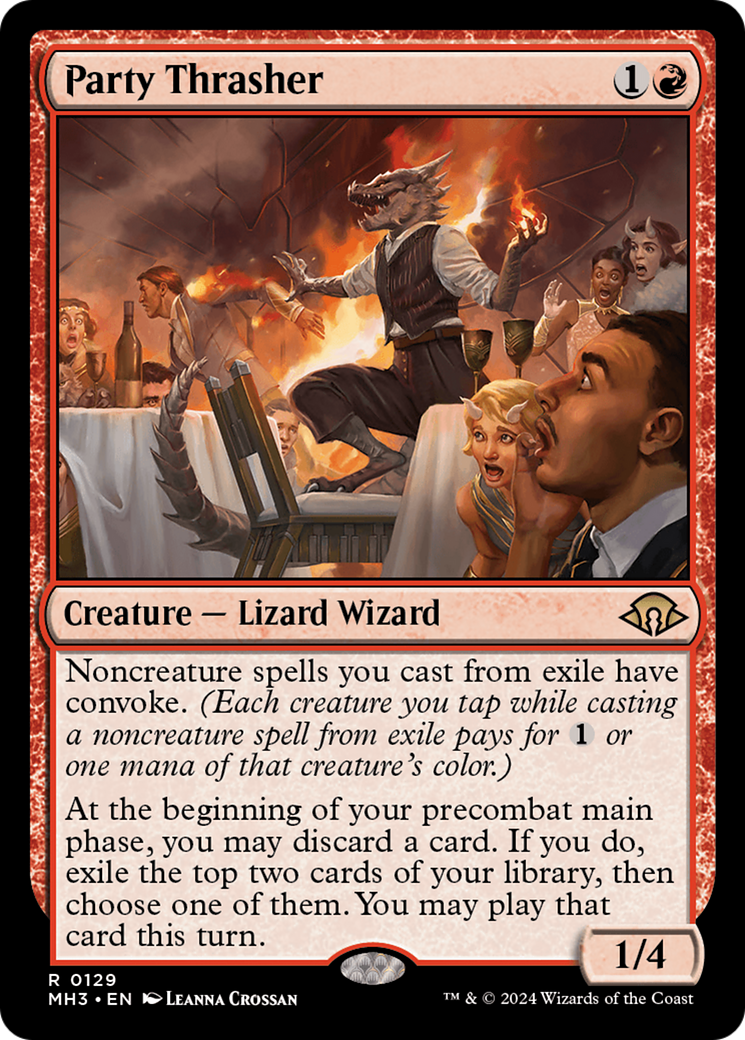 Party Thrasher (MH3-129) - Modern Horizons 3 - Poke-Collect