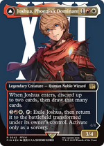 Joshua, Phoenix's Dominant // Phoenix, Warden of Fire (FIN-542) - FINAL FANTASY: (enchantment) (Borderless) Foil - Poke-Collect