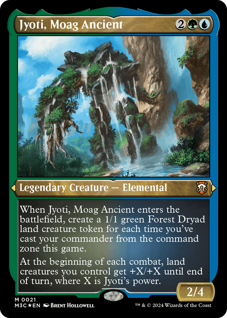 Jyoti, Moag Ancient (M3C-021) - Modern Horizons 3 Commander Etched Foil - Poke-Collect