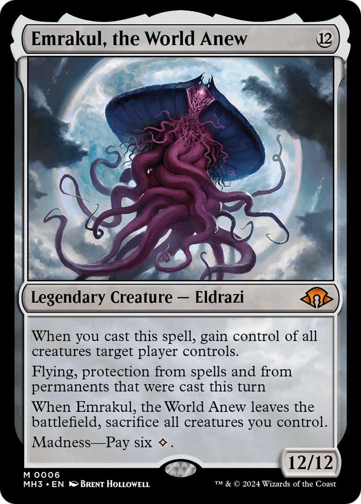Emrakul, the World Anew (MH3-006) - Modern Horizons 3 Foil - Poke-Collect