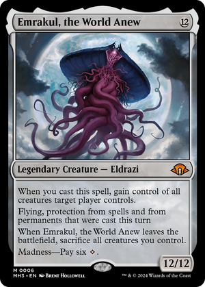Emrakul, the World Anew (MH3-006) - Modern Horizons 3 Foil - Poke-Collect
