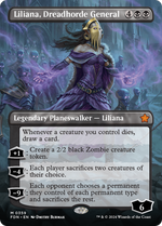 Liliana, Dreadhorde General (FDN-359) - Foundations (Borderless) - Poke-Collect