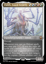 Ulalek, Fused Atrocity (M3C-024) - Modern Horizons 3 Commander Etched Foil - Poke-Collect