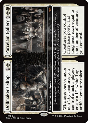 Dollmaker's Shop // Porcelain Gallery (PPDSK-004) - Duskmourn: House of Horror Promos Foil - Poke-Collect
