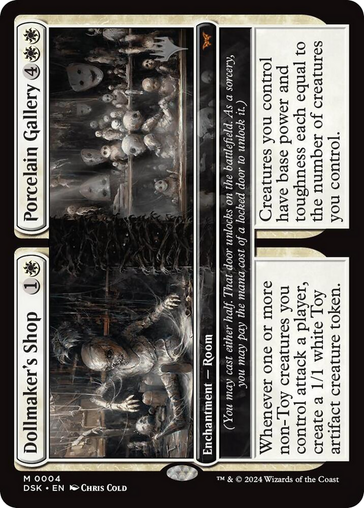 Dollmaker's Shop // Porcelain Gallery (PPDSK-004) - Duskmourn: House of Horror Promos - Poke-Collect