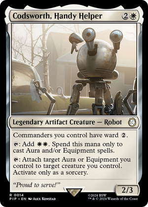 Codsworth, Handy Helper (PIP-014) - Fallout Foil - Poke-Collect