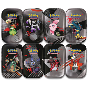 Scarlet & Violet: Black Bolt & White Flare Mini Tin (Set of 8) - Poke-Collect