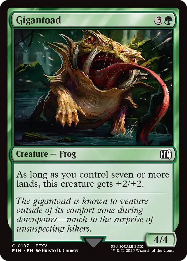 Gigantoad (FIN-187) - FINAL FANTASY - Poke-Collect