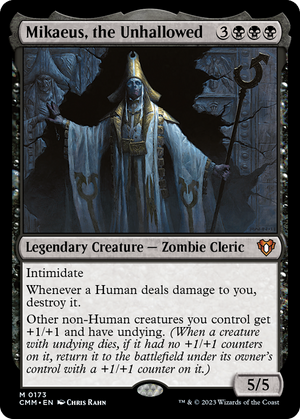 Mikaeus, the Unhallowed (CMM-173) - Commander Masters - Poke-Collect
