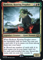 Rosheen, Roaring Prophet (PRE-202) - Modern Horizons 3 Promos Foil - Poke-Collect