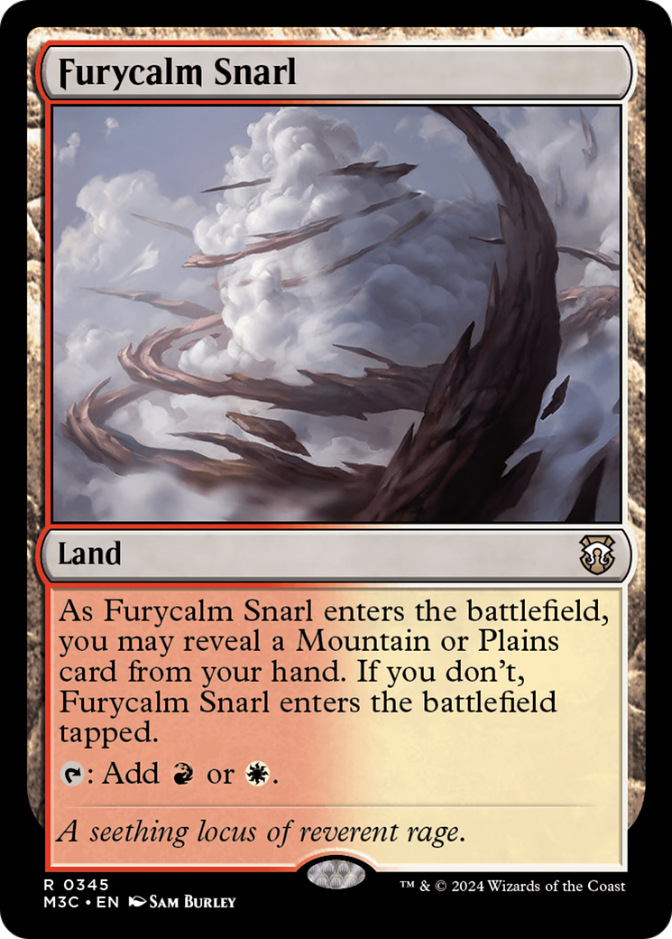 Furycalm Snarl (M3C-345) - Modern Horizons 3 Commander - Poke-Collect