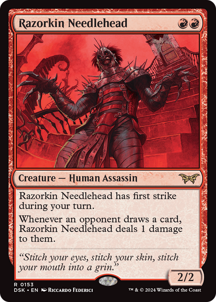 Razorkin Needlehead (DSK-153) - Duskmourn: House of Horror - Poke-Collect