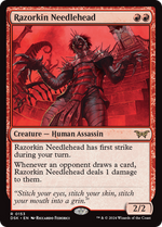 Razorkin Needlehead (DSK-153) - Duskmourn: House of Horror - Poke-Collect