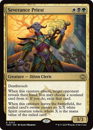 Severance Priest (TDM-222) - Tarkir: Dragonstorm Foil - Poke-Collect
