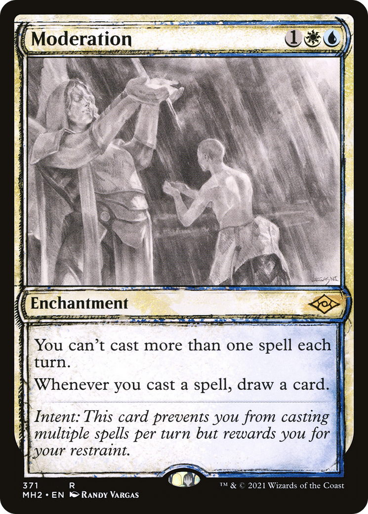 Moderation (MH2-371) - Modern Horizons 2: (Showcase) Foil - Poke-Collect