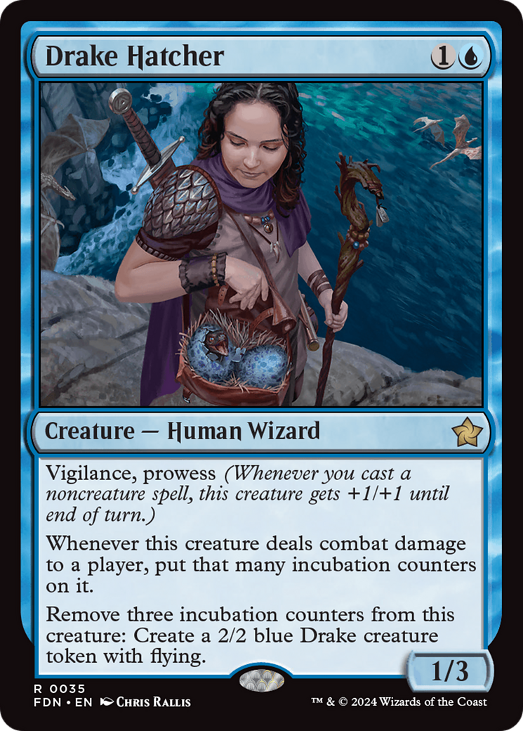 Drake Hatcher (FDN-035) - Foundations - Poke-Collect