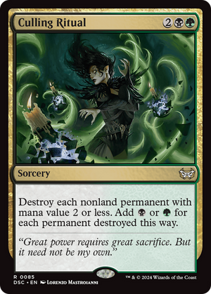 Culling Ritual (DSC-085) - Duskmourn: House of Horror Commander - Poke-Collect