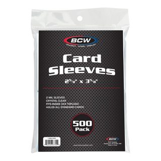 500 BCW Standard Card Sleeves - Poke-Collect