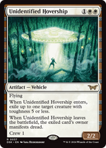 Unidentified Hovership (DSK-037) - Duskmourn: House of Horror Foil - Poke-Collect