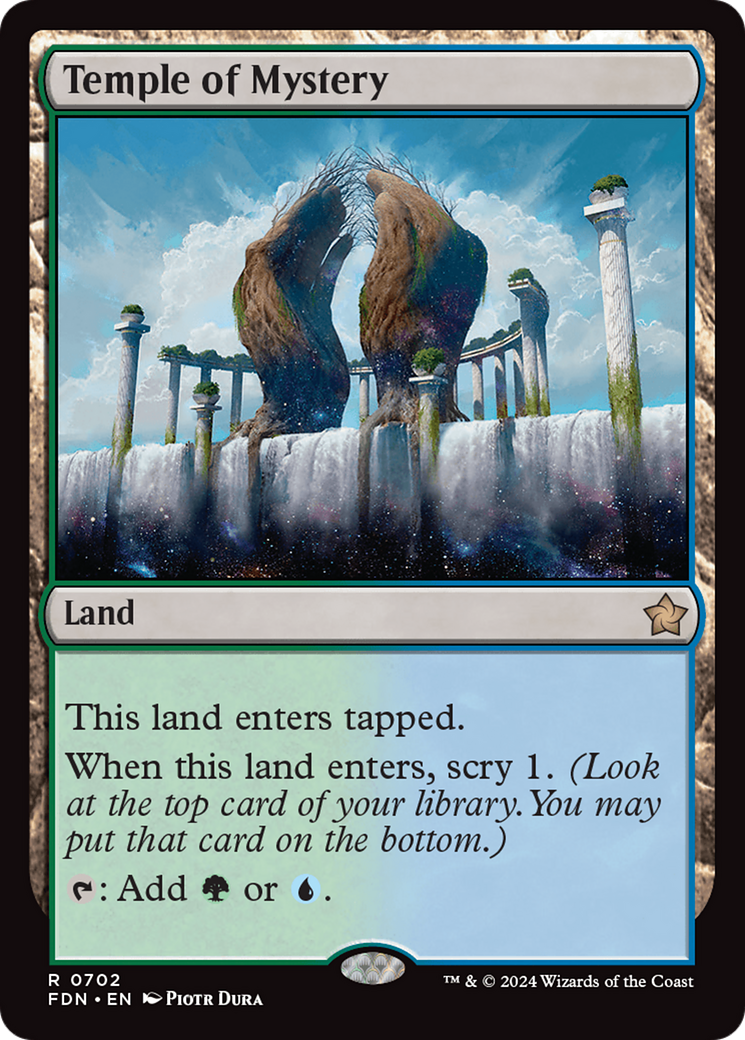 Temple of Mystery (FDN-702) - Foundations - Poke-Collect