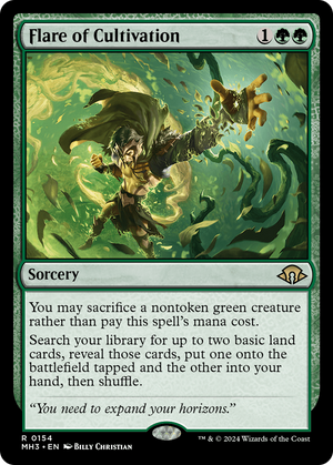 Flare of Cultivation (MH3-154) - Modern Horizons 3 Foil - Poke-Collect