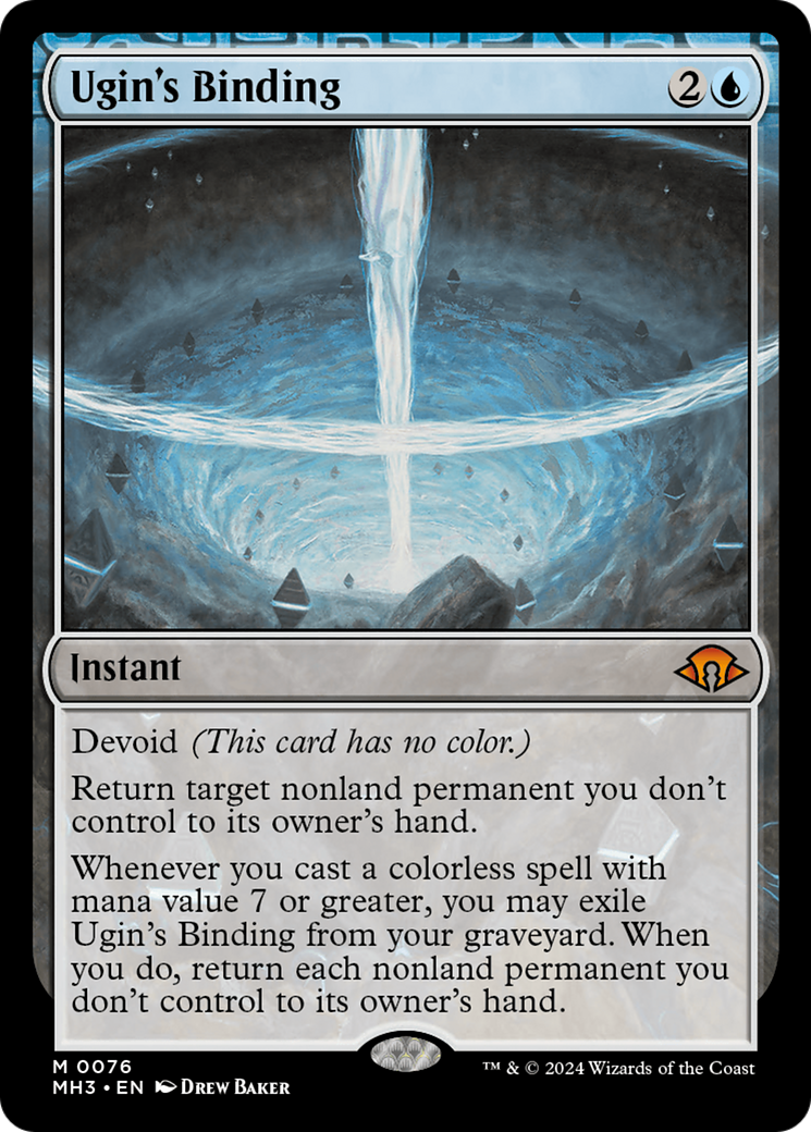 Ugin's Binding (MH3-076) - Modern Horizons 3: (devoid) - Poke-Collect