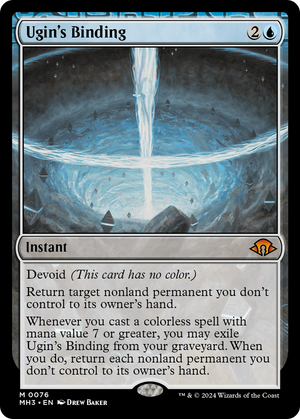 Ugin's Binding (MH3-076) - Modern Horizons 3: (devoid) - Poke-Collect