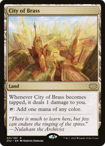 City of Brass (2X2-321) - Double Masters 2022 Foil - Poke-Collect