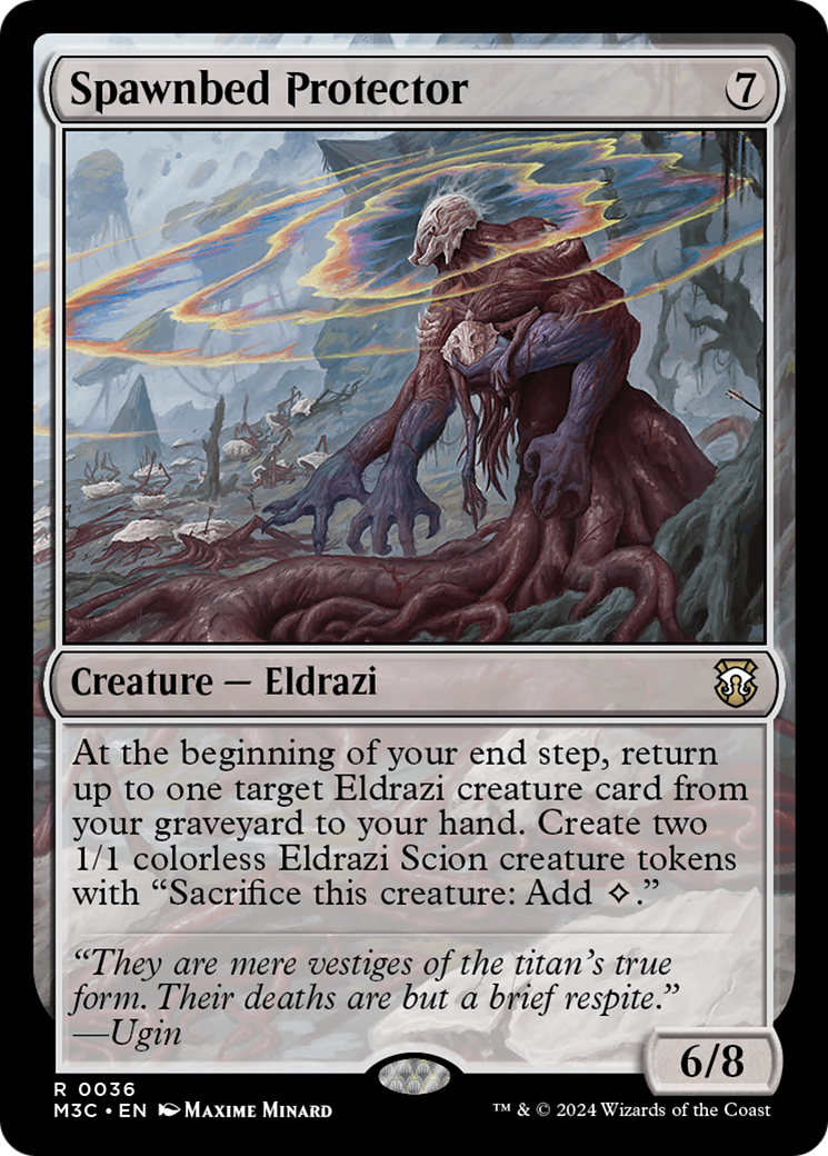 Spawnbed Protector (M3C-036) - Modern Horizons 3 Commander - Poke-Collect