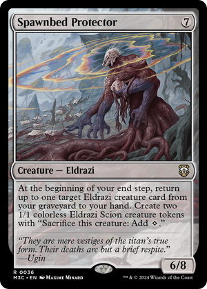 Spawnbed Protector (M3C-036) - Modern Horizons 3 Commander - Poke-Collect