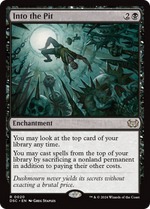 Into the Pit (DSC-020) - Duskmourn: House of Horror Commander - Poke-Collect