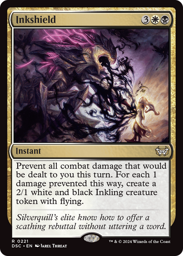 Inkshield (DSC-221) - Duskmourn: House of Horror Commander - Poke-Collect