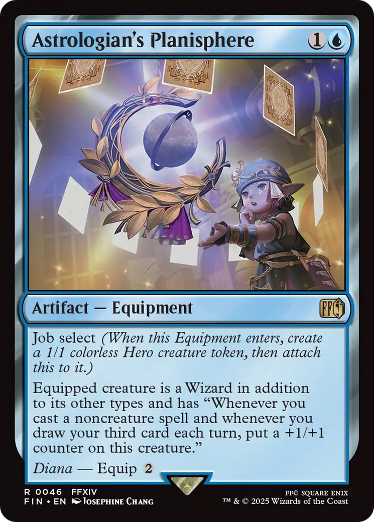 Astrologian's Planisphere (FIN-046) - FINAL FANTASY Foil - Poke-Collect