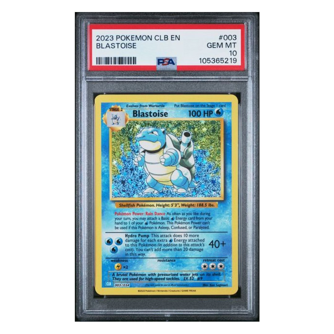 Blastoise Classic #003 PSA 10 - Poke-Collect