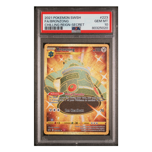 Bronzong Secret Rare Chilling Reign #223 PSA 10 - Poke-Collect