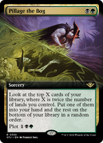 Pillage the Bog (OTJ-359) - Outlaws of Thunder Junction: (Extended Art) - Poke-Collect