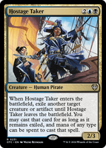 Hostage Taker (OTC-231) - Outlaws of Thunder Junction Commander - Poke-Collect