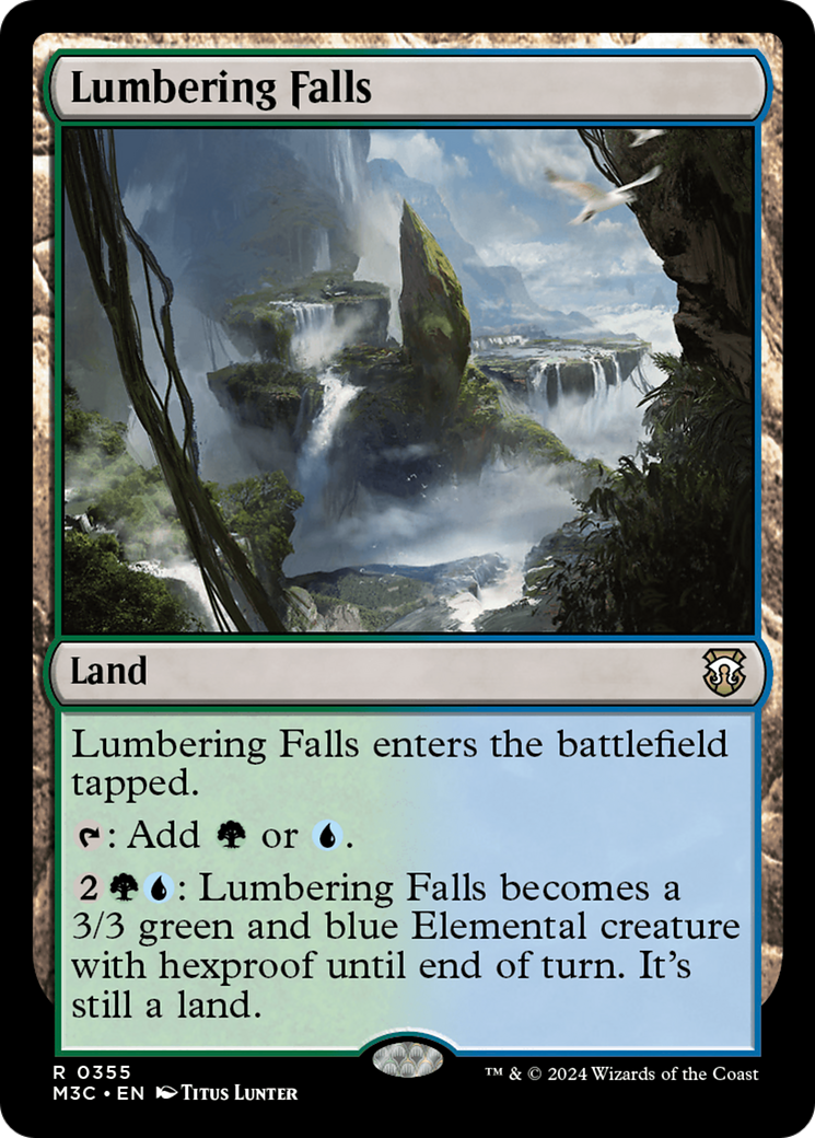 Lumbering Falls (M3C-355) - Modern Horizons 3 Commander - Poke-Collect
