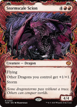 Stormscale Scion (TDM-303) - Tarkir: Dragonstorm: (Showcase) - Poke-Collect