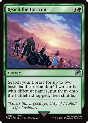Reach the Horizon (FIN-195) - FINAL FANTASY Foil - Poke-Collect