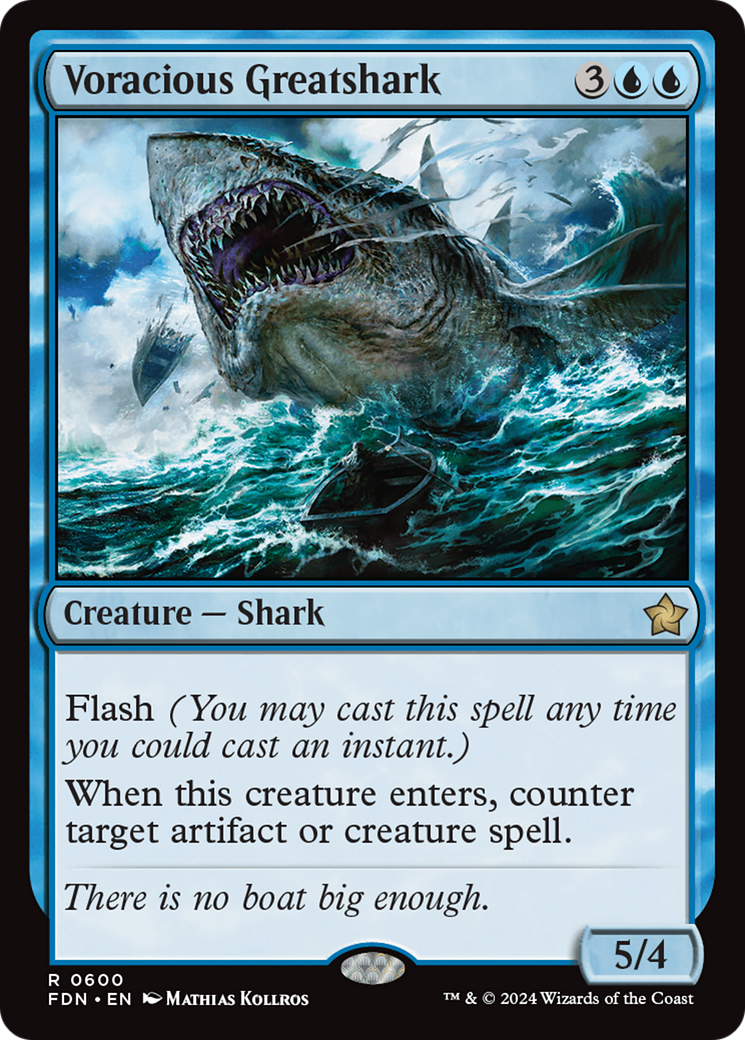 Voracious Greatshark (FDN-600) - Foundations - Poke-Collect