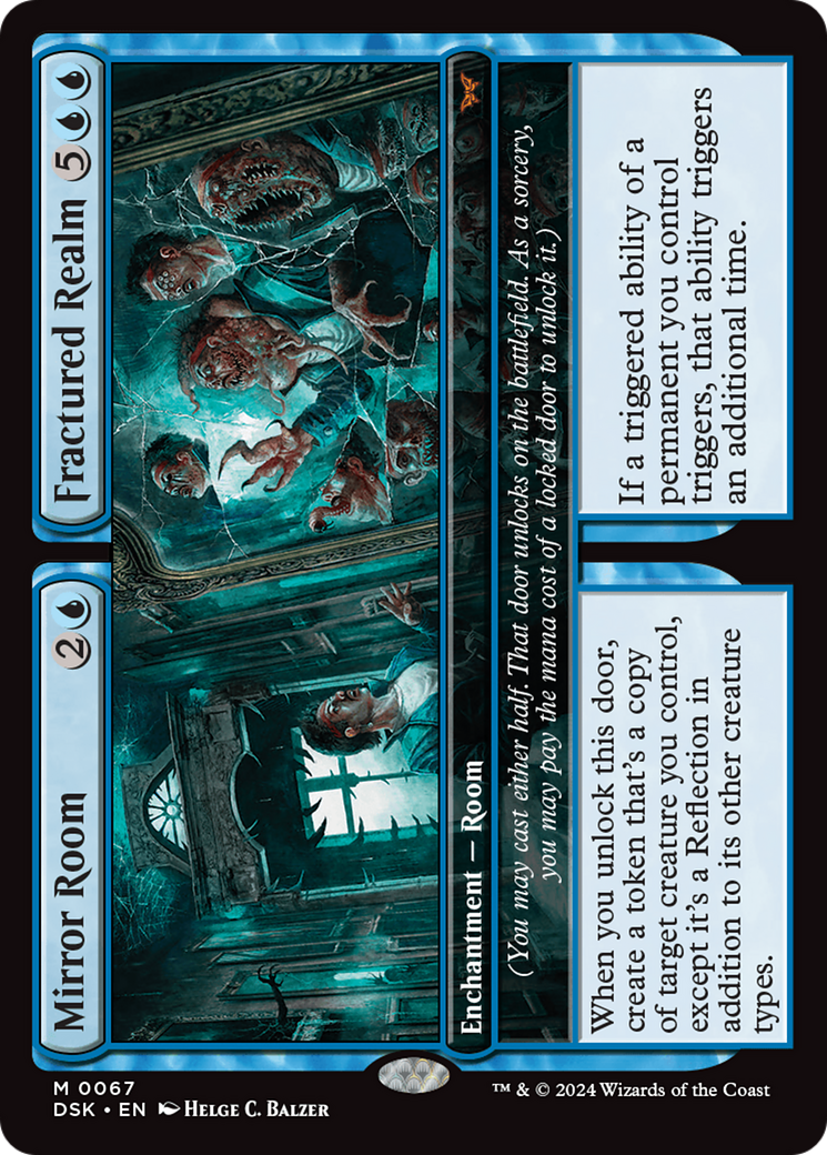 Mirror Room // Fractured Realm (DSK-067) - Duskmourn: House of Horror - Poke-Collect