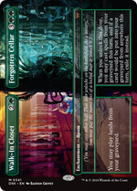 Walk-In Closet // Forgotten Cellar (DSK-341) - Duskmourn: House of Horror (Borderless) - Poke-Collect