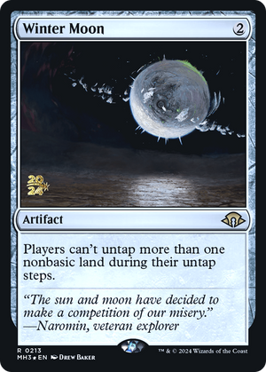Winter Moon (PRE-213) - Modern Horizons 3 Promos Foil - Poke-Collect