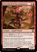 Overclocked Electromancer (M3C-110) - Modern Horizons 3 Commander - Poke-Collect