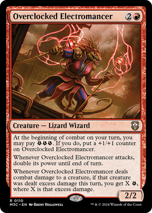 Overclocked Electromancer (M3C-110) - Modern Horizons 3 Commander - Poke-Collect