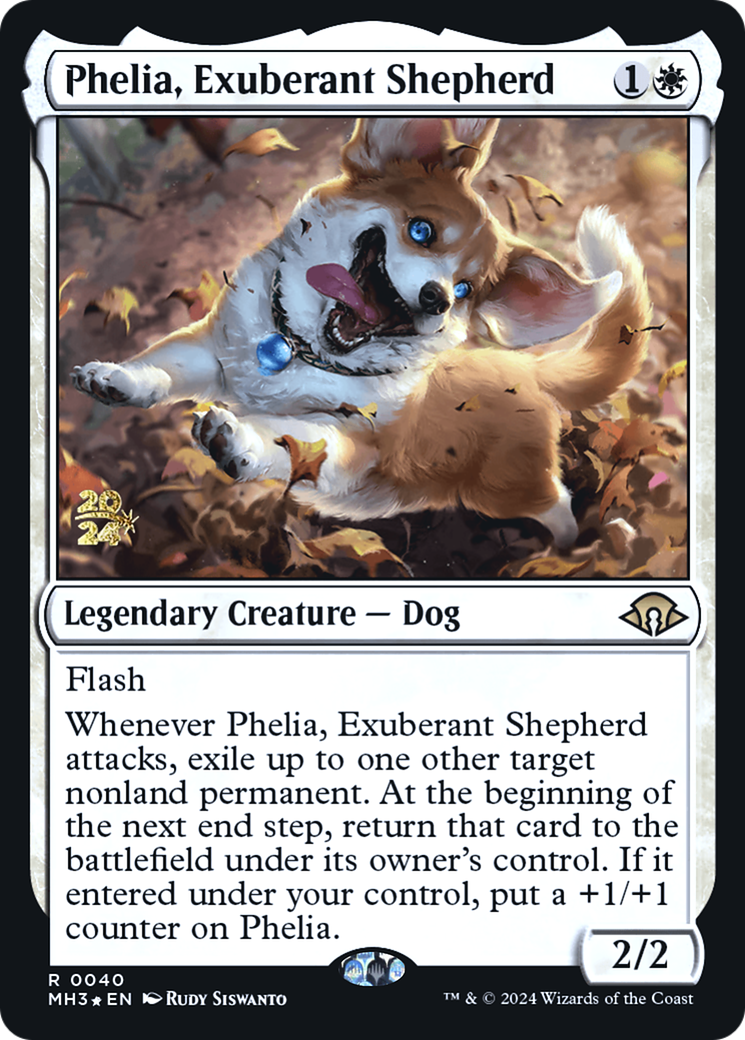 Phelia, Exuberant Shepherd (PRE-040) - Modern Horizons 3 Promos Foil - Poke-Collect